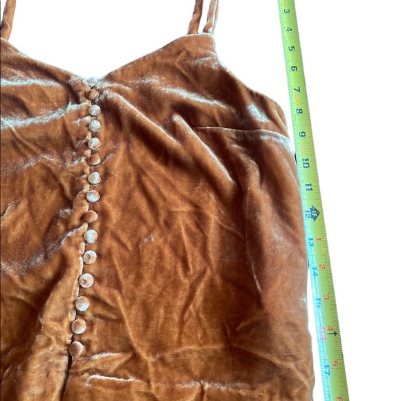 Madewell Rust Colored Button Front Top - Picture 11 of 11